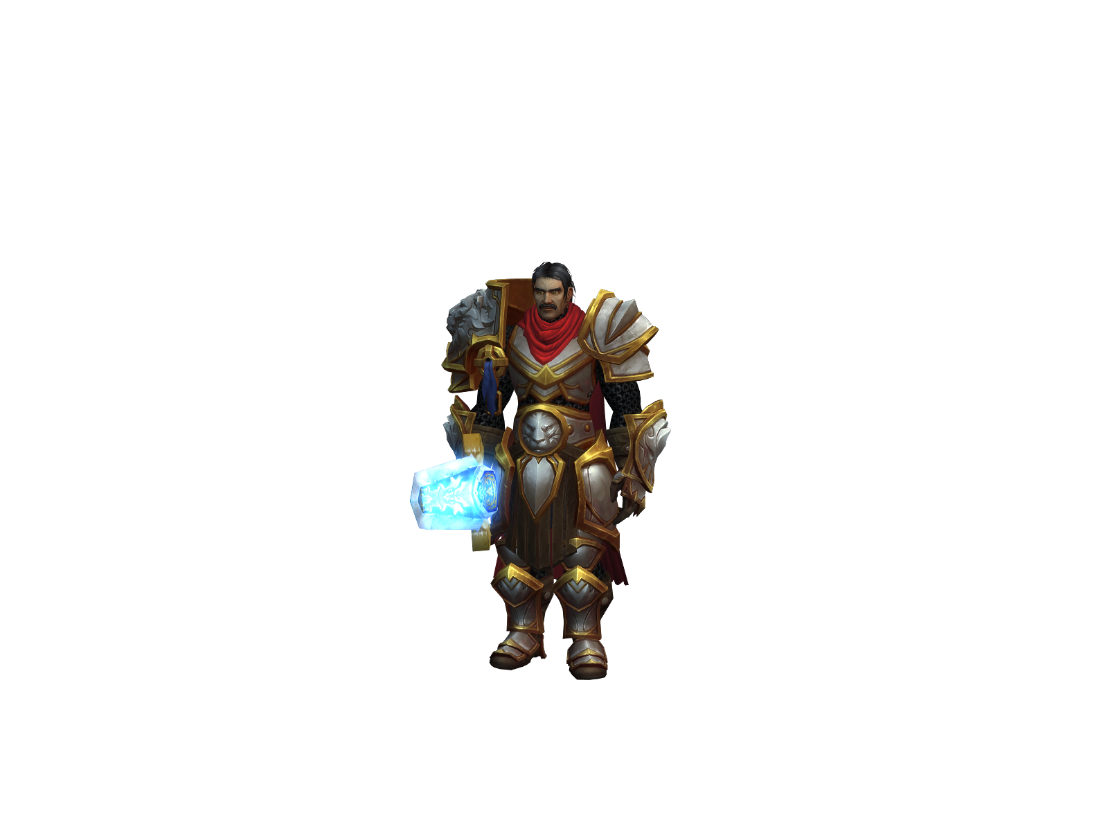 Lothár 3D character render