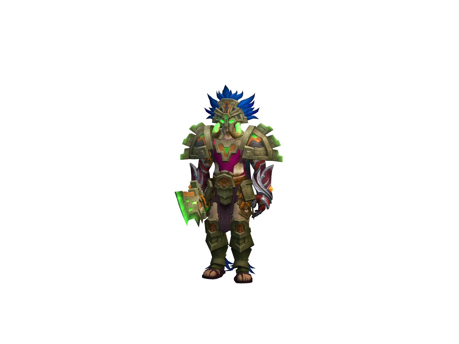 Maitreforge 3D character render