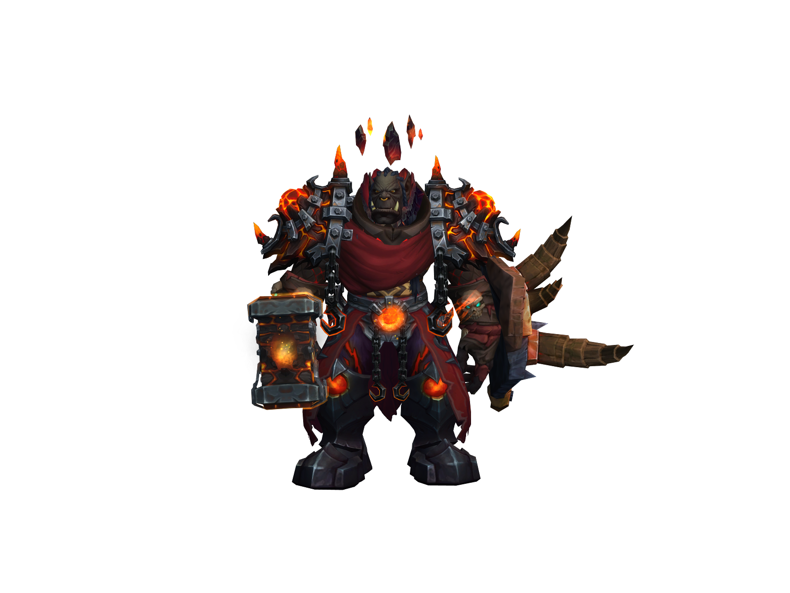 Chamaløø 3D character render