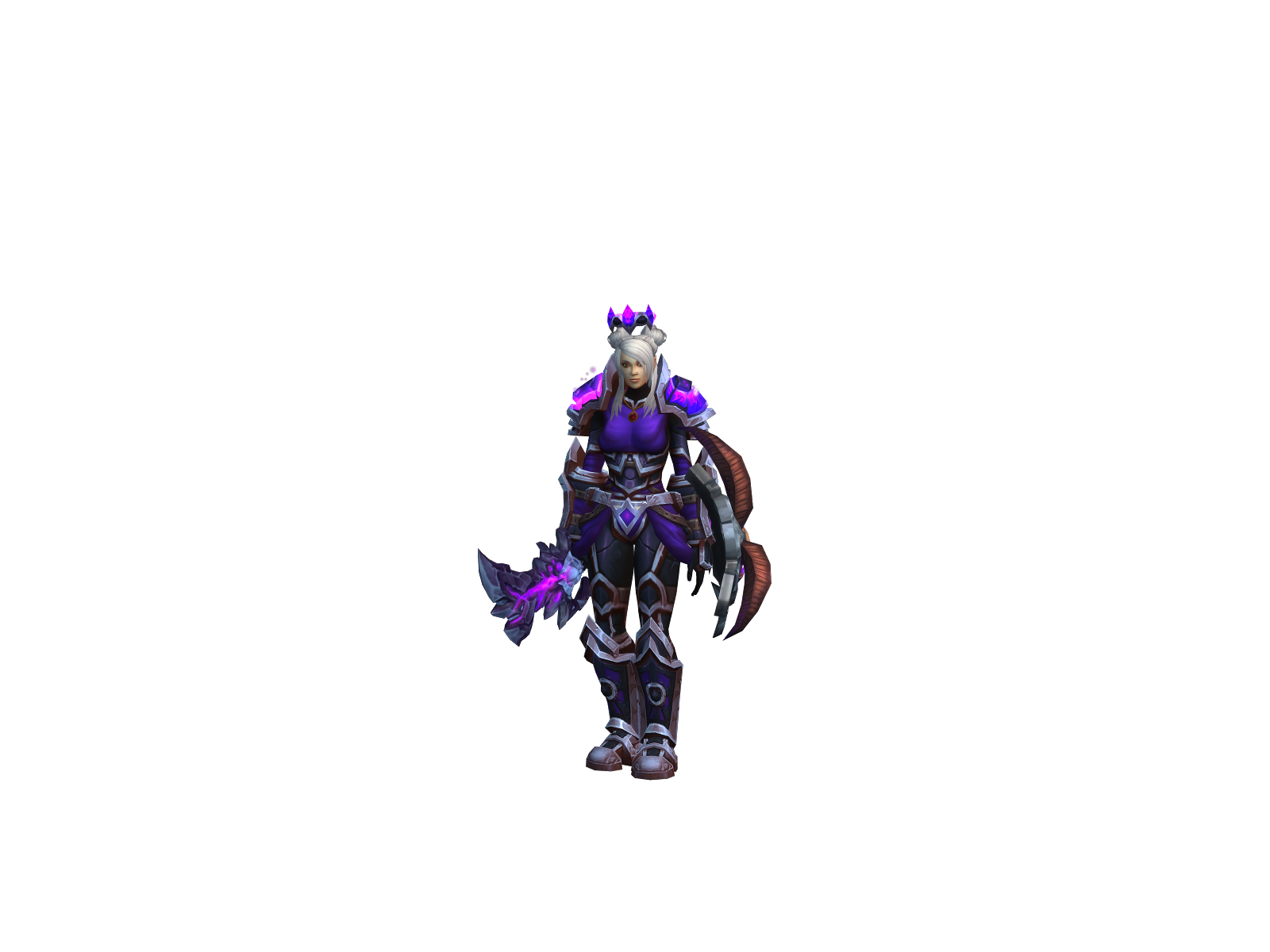 Alcethia 3D character render