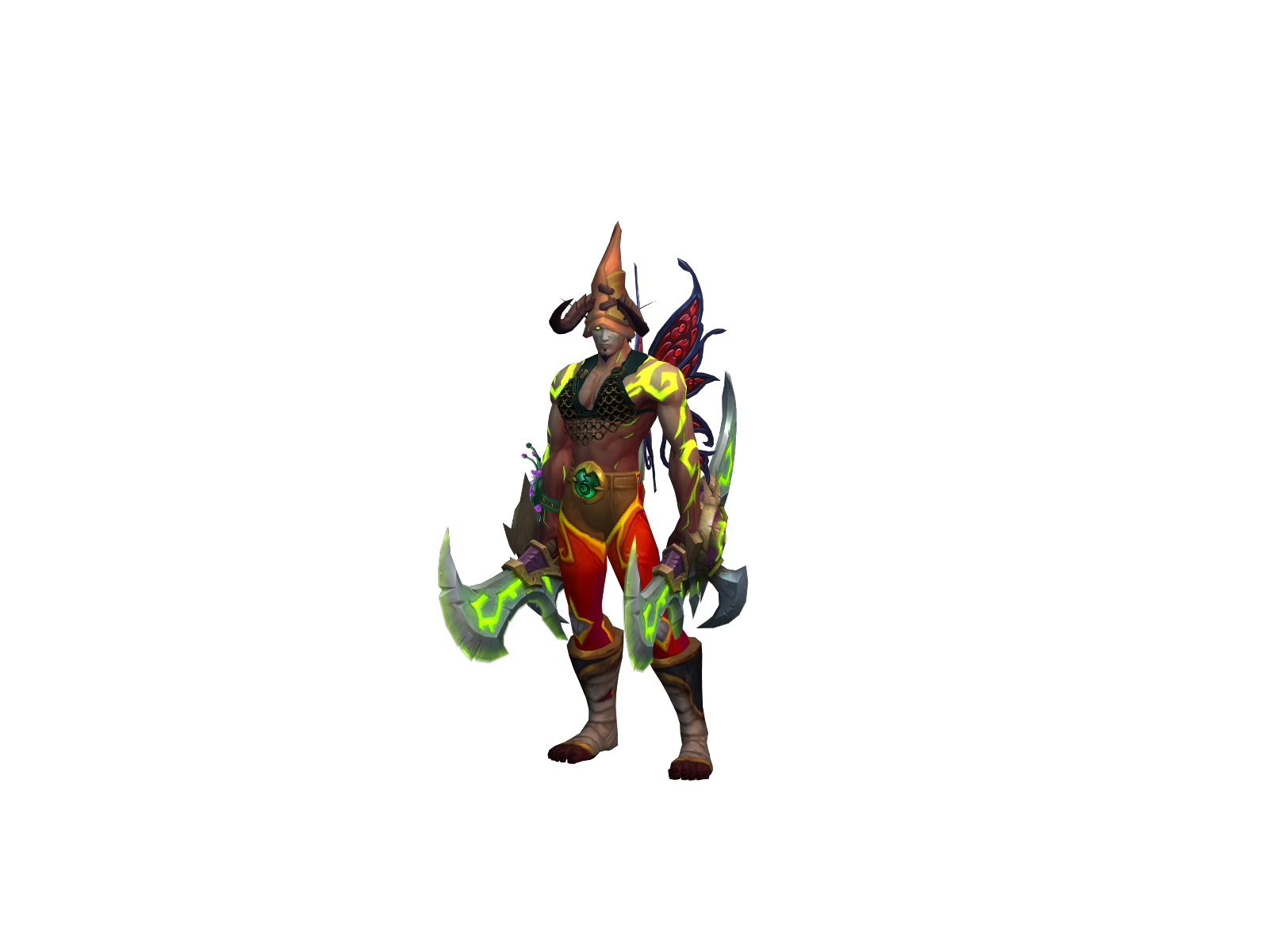 Marahetja 3D character render