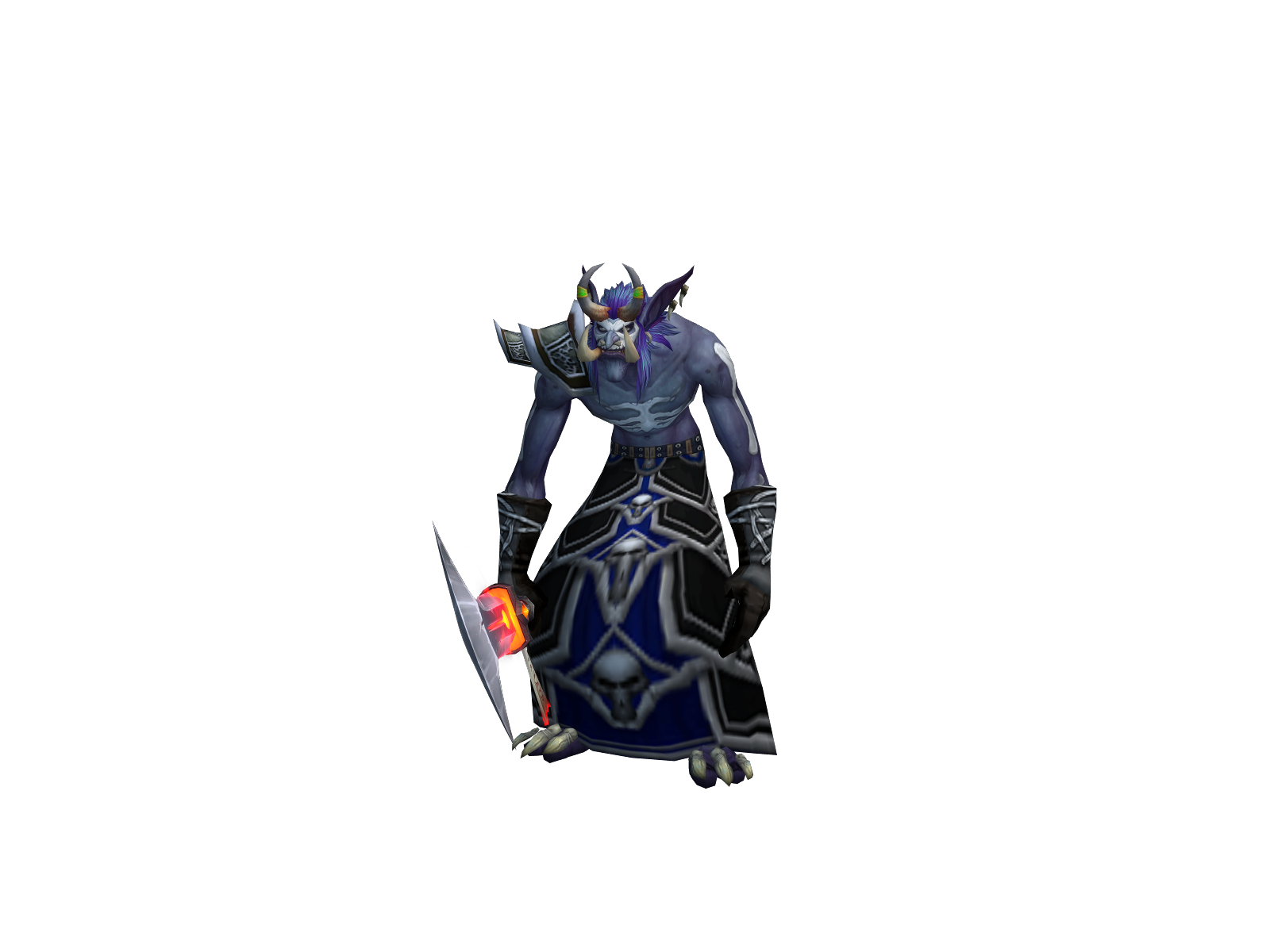 Salvaros 3D character render