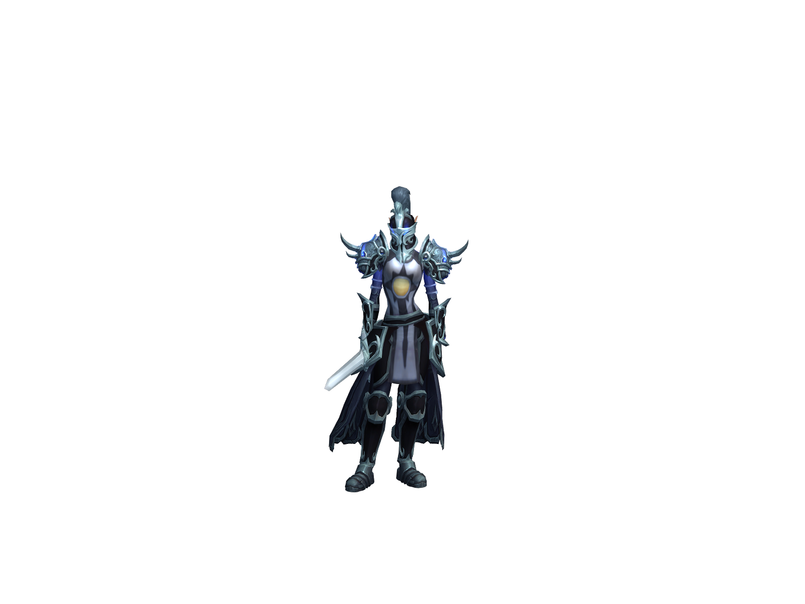 Vâlak 3D character render