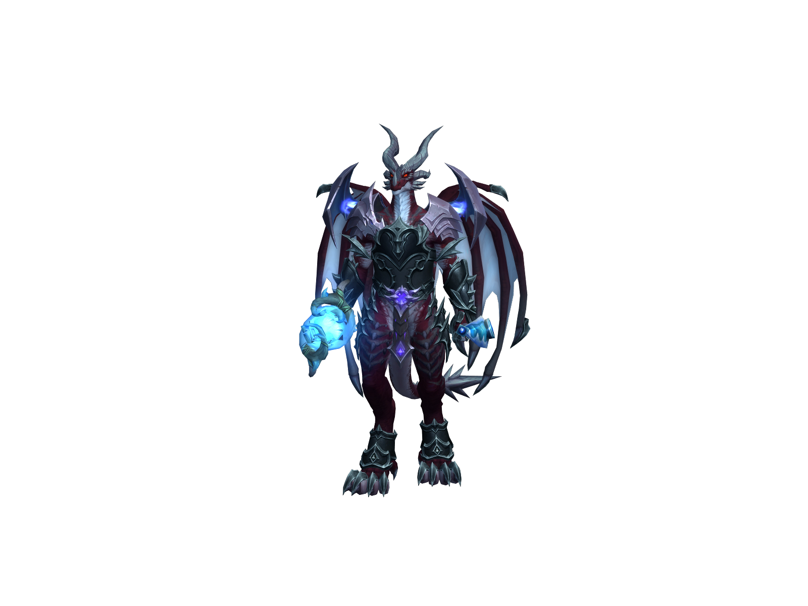 Draconox 3D character render
