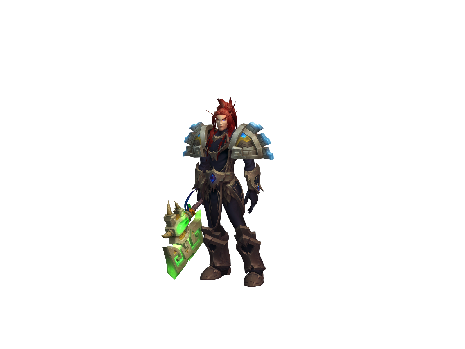 Lephénix 3D character render