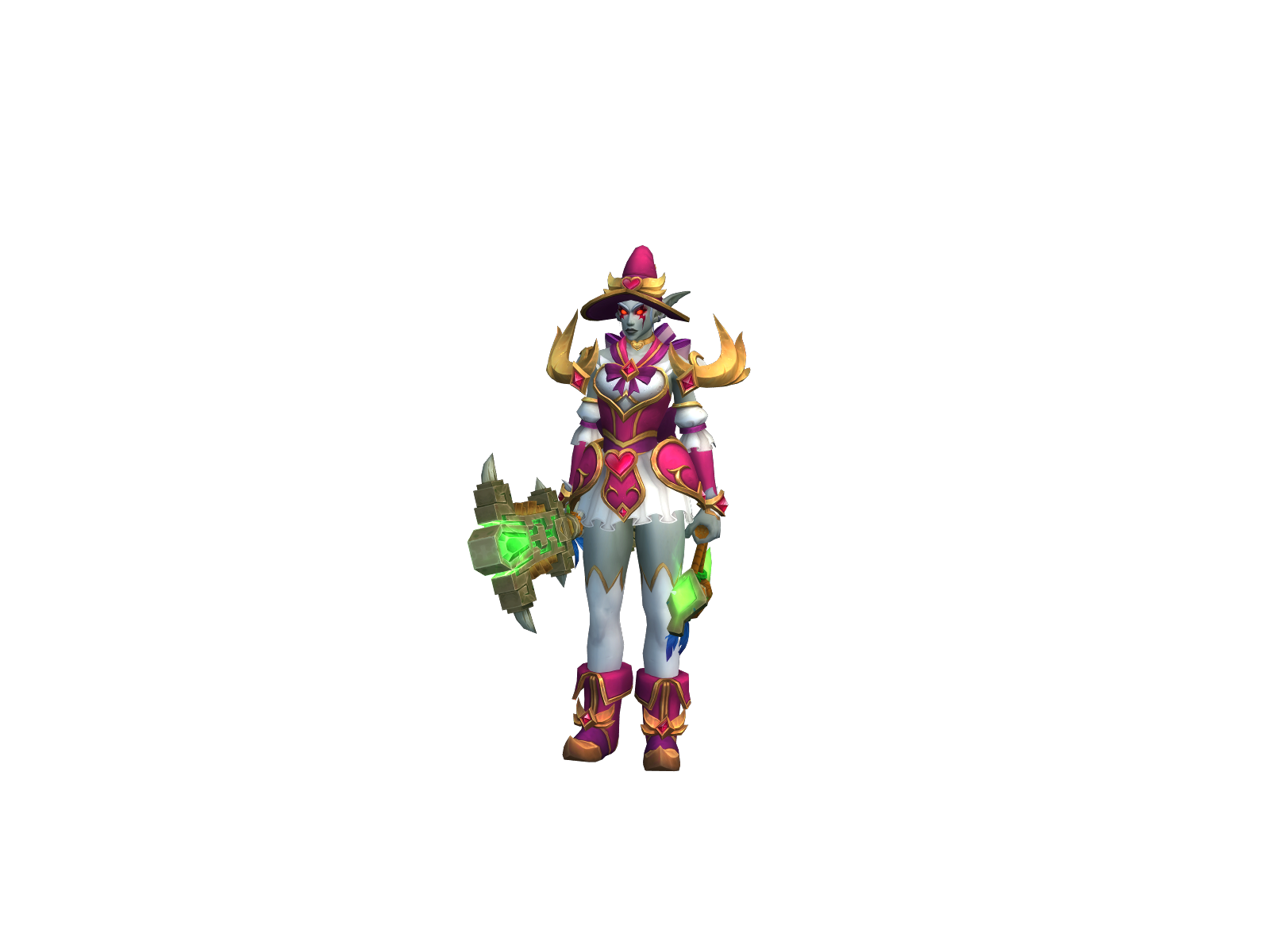 Xårïne 3D character render