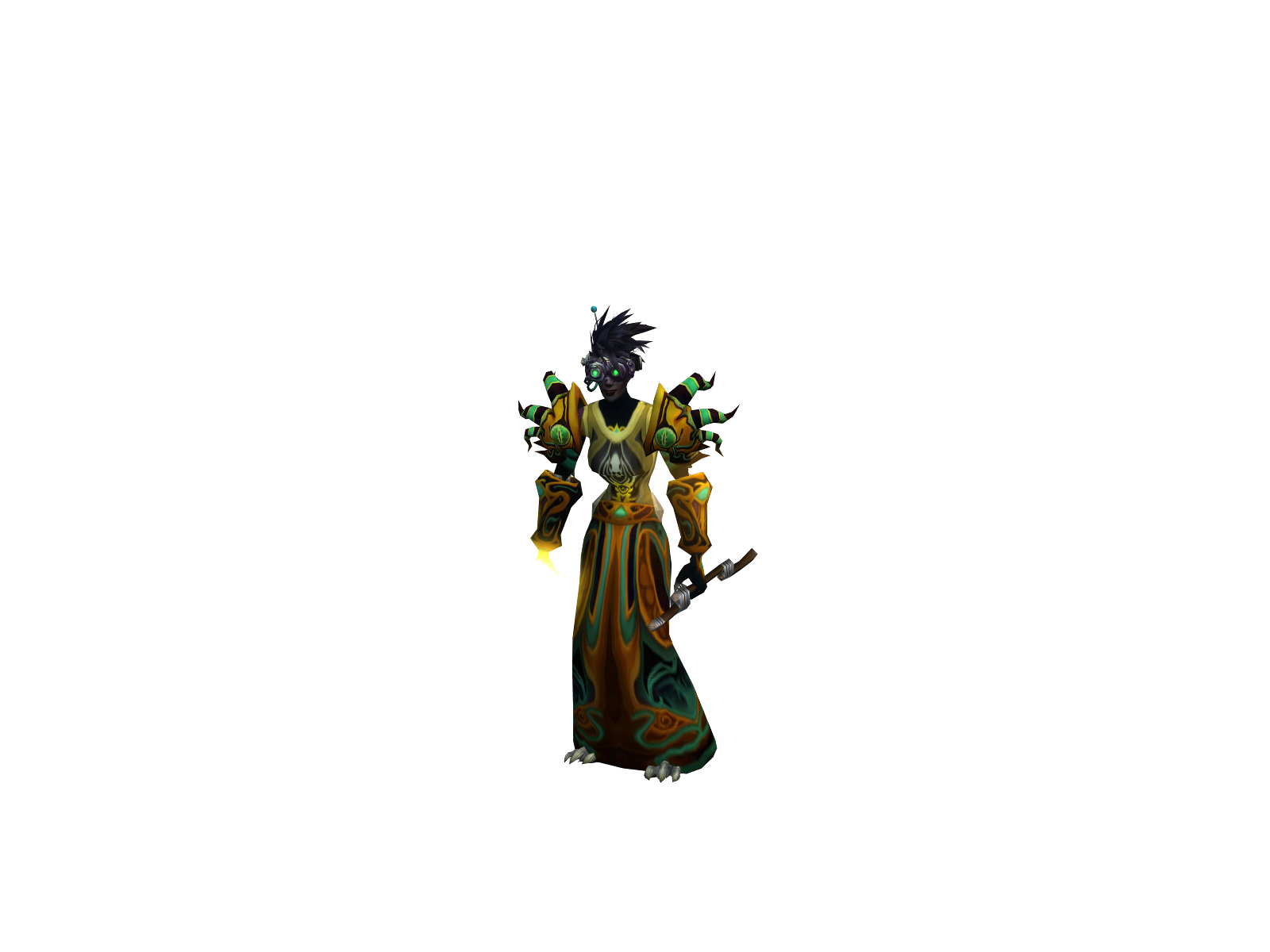 Chcpriest 3D character render
