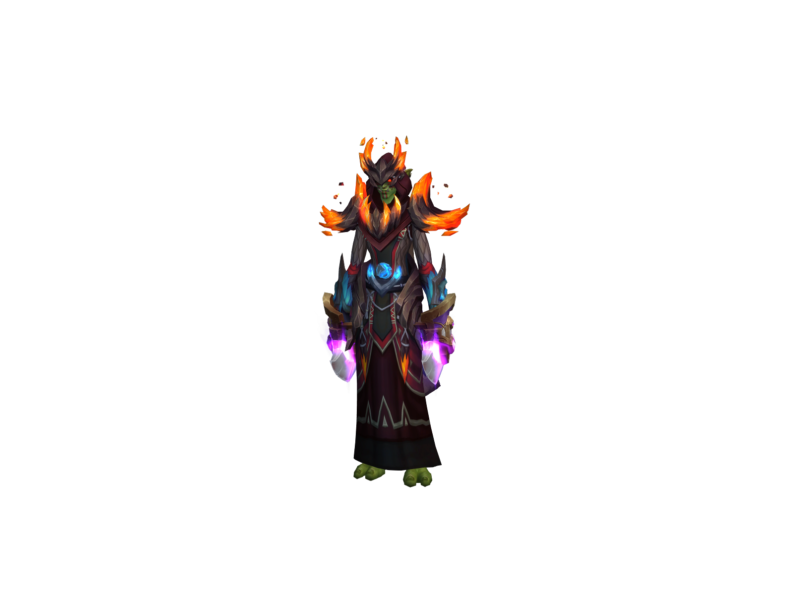 Boidacé 3D character render