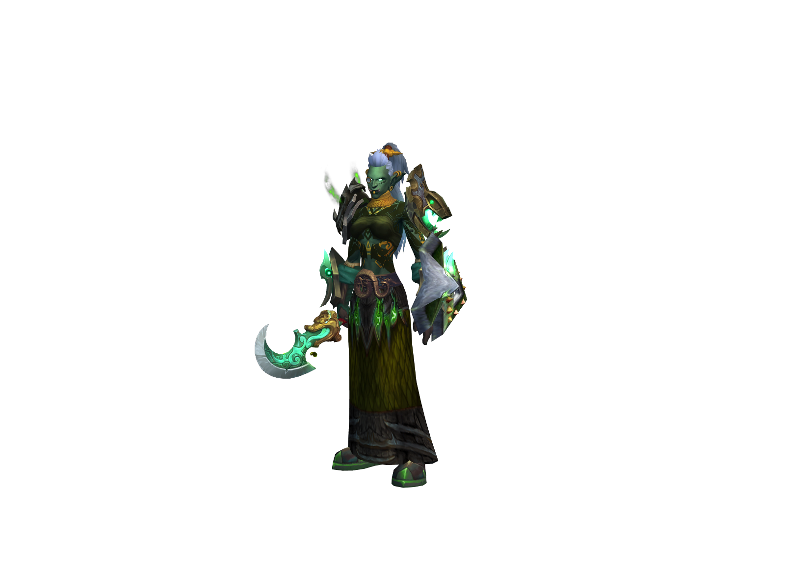 Nehebkau 3D character render