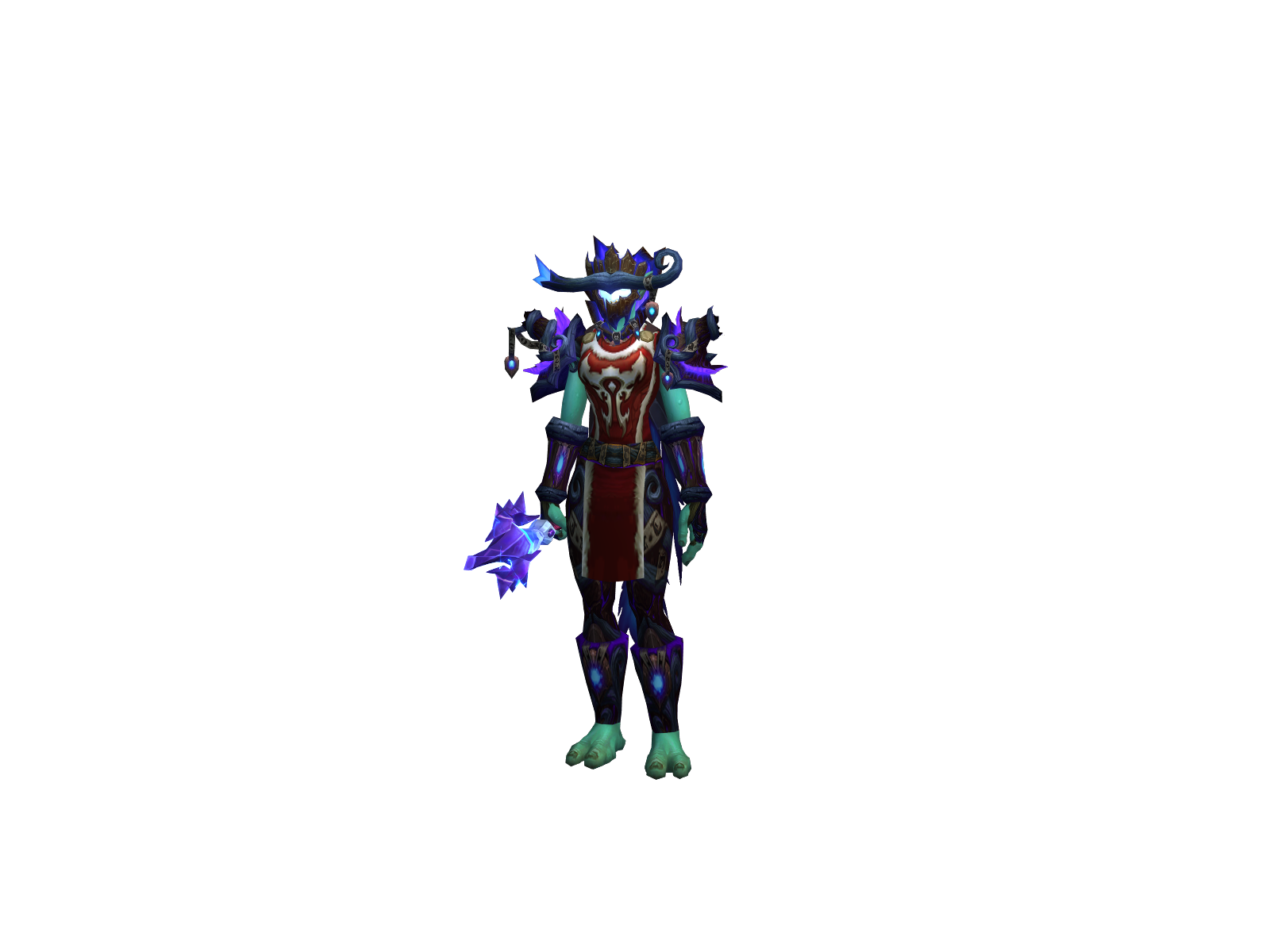 Flowerbender 3D character render