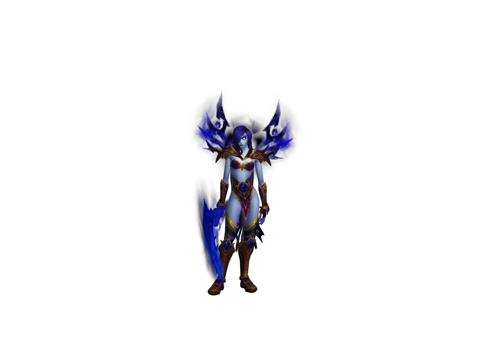 Voidkitten 3D character render