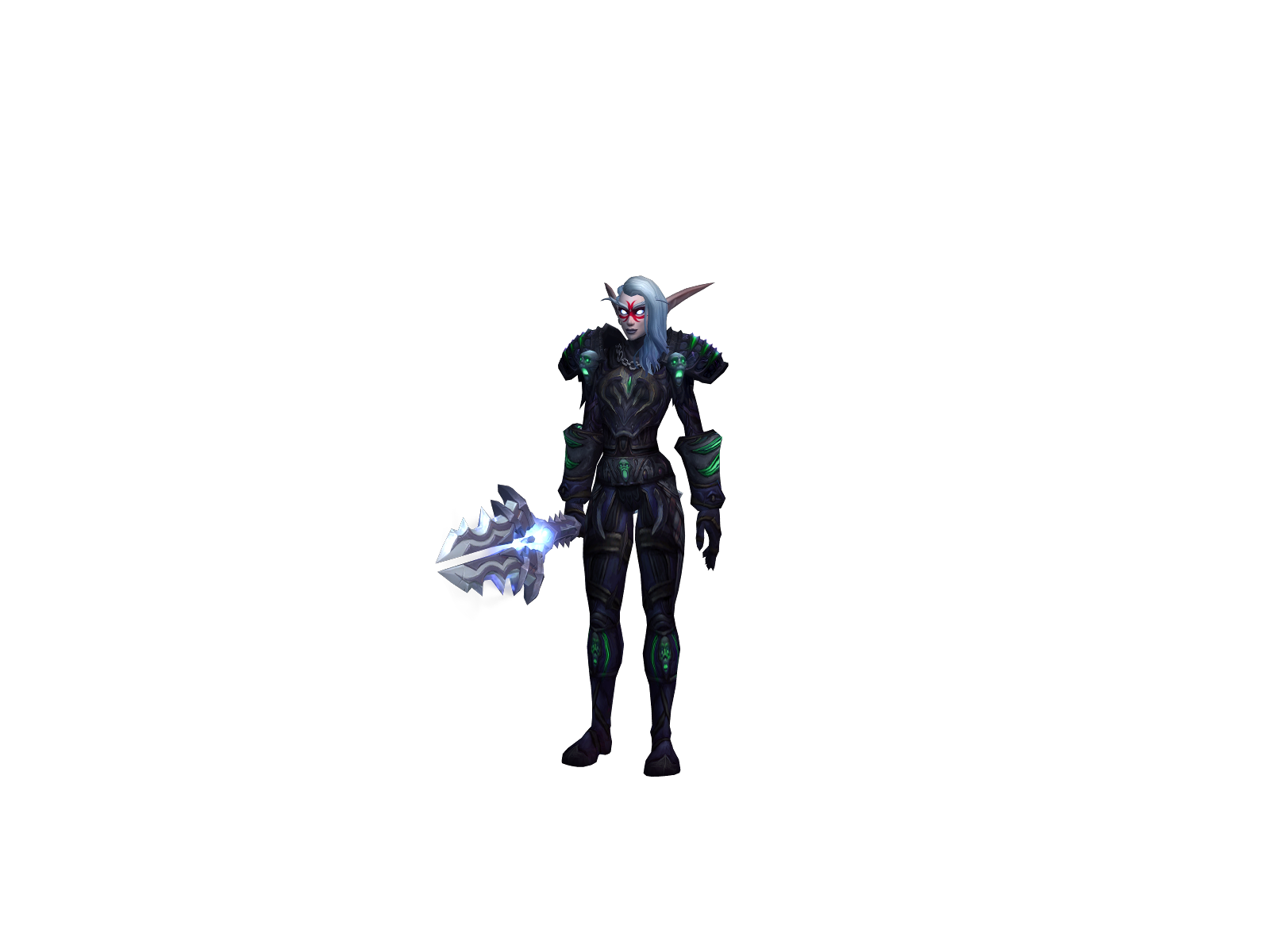 Skailzform 3D character render