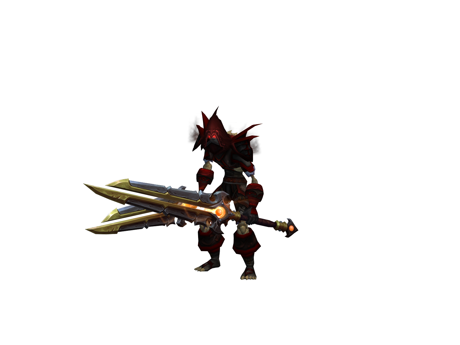 Shadøwsøng 3D character render
