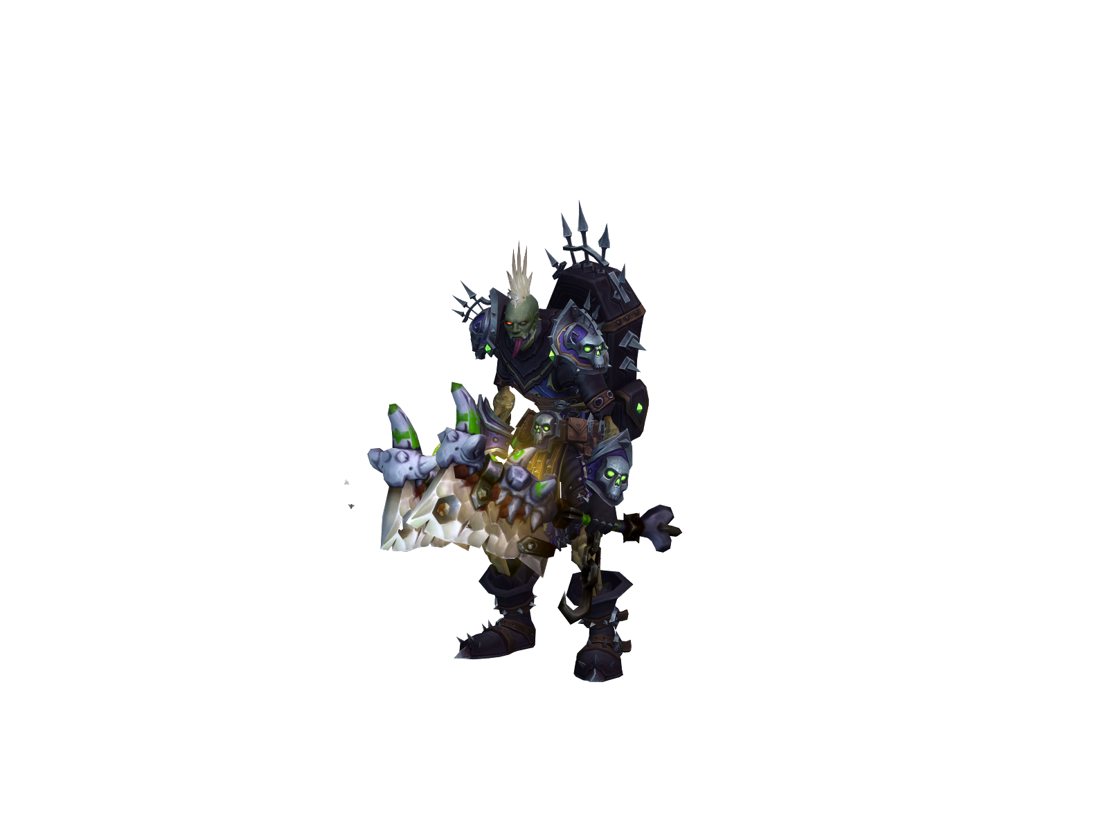 Bobauré 3D character render