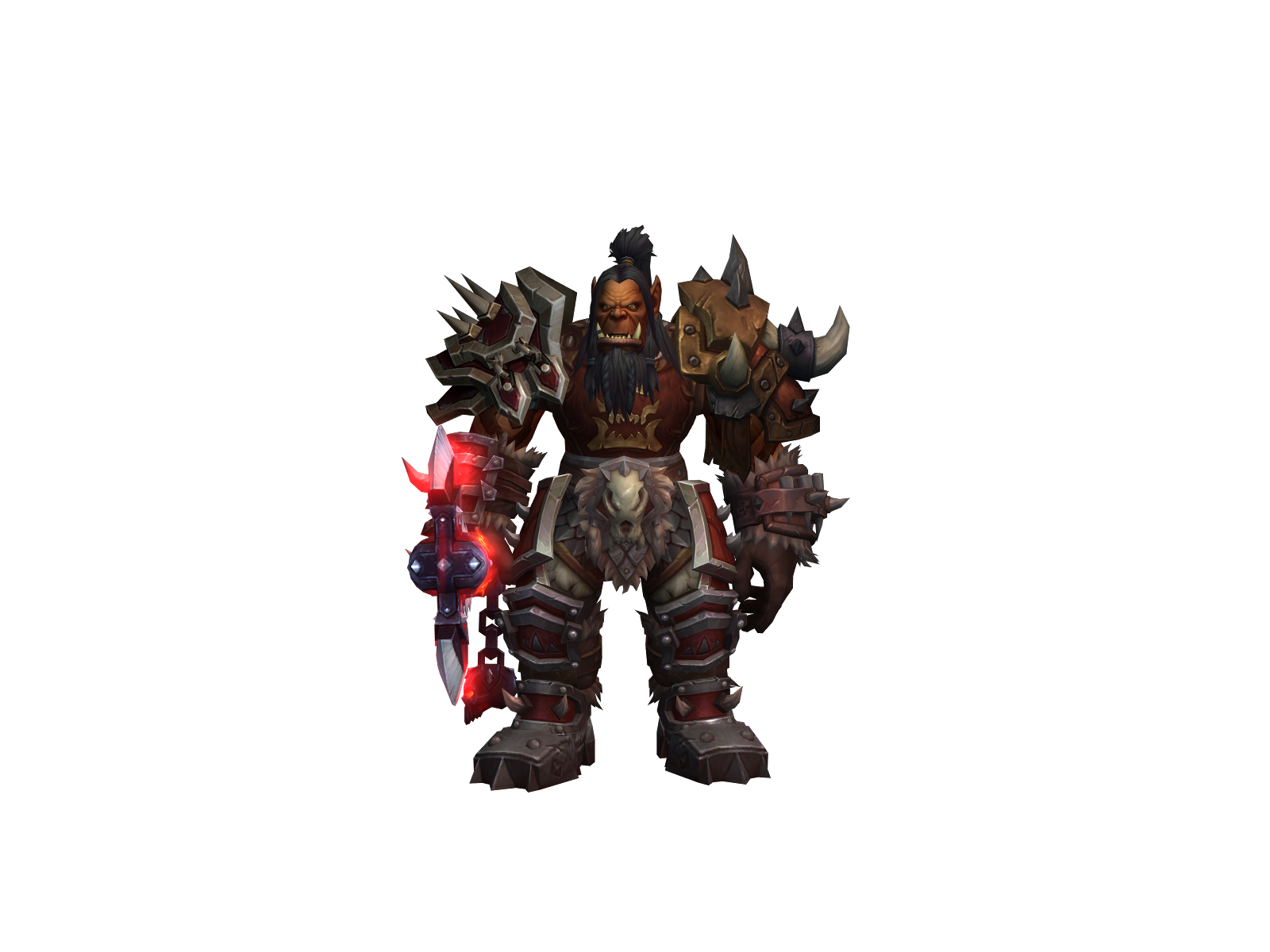 Grakosh 3D character render