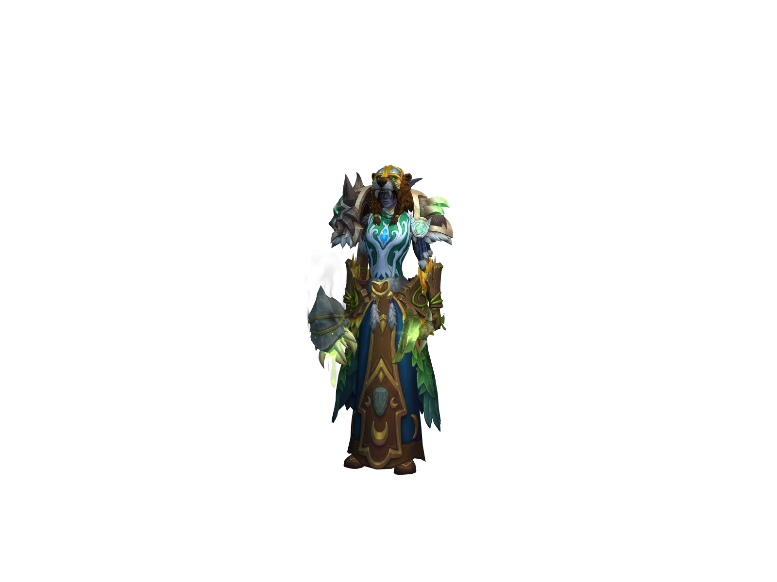 Shælune 3D character render