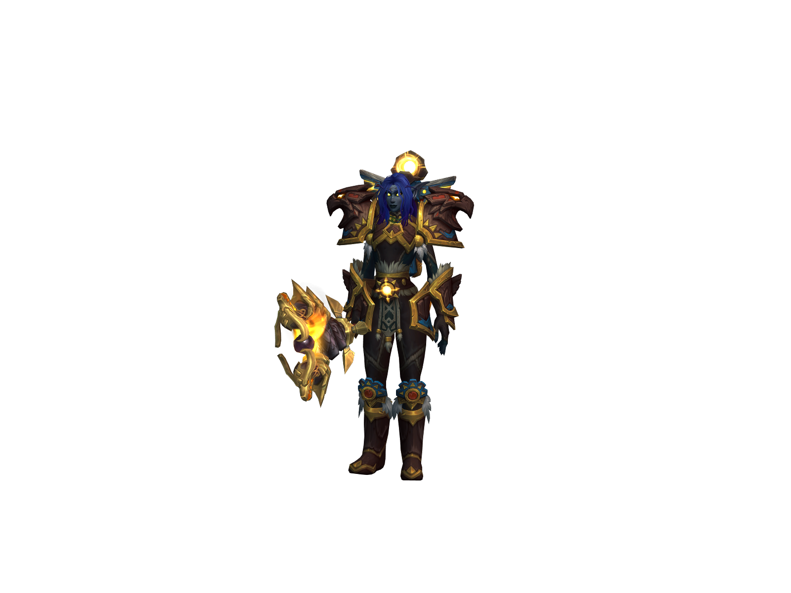 Shalltèar 3D character render
