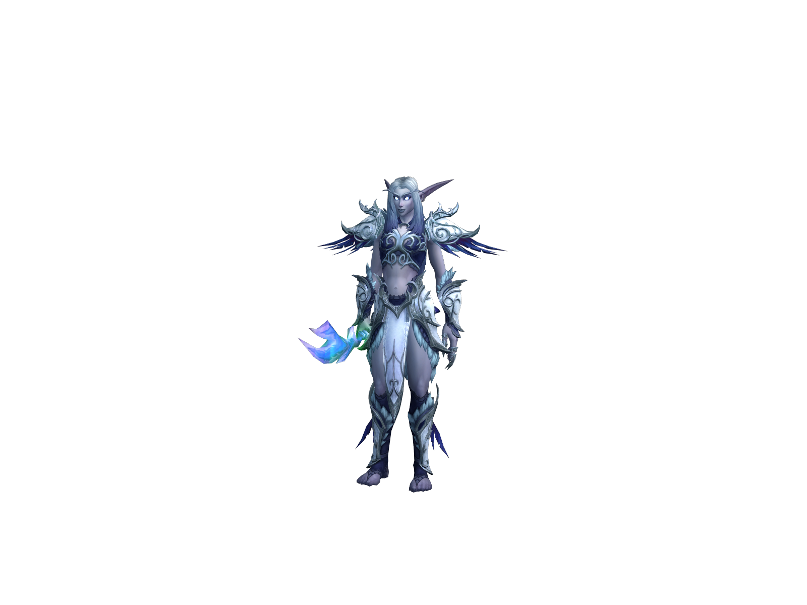 Rën 3D character render