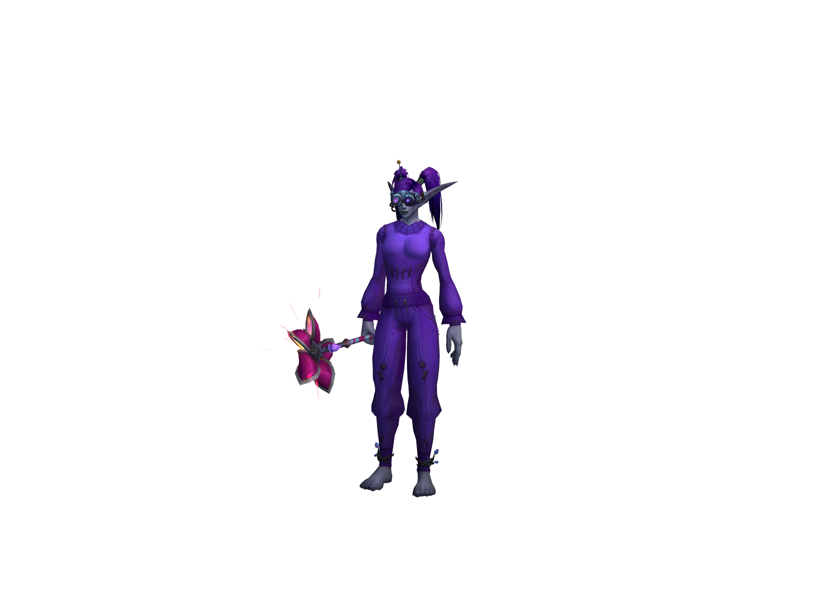 Complex WoW character banner