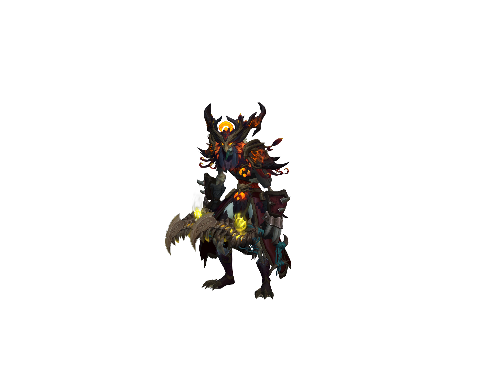 Otorimugen 3D character render