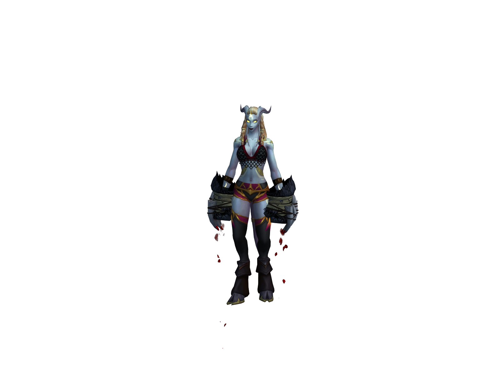 Astraelith 3D character render