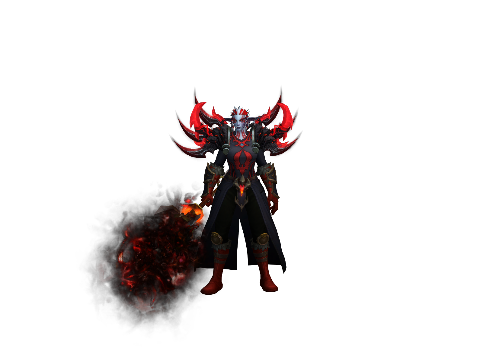 Troifoissept 3D character render