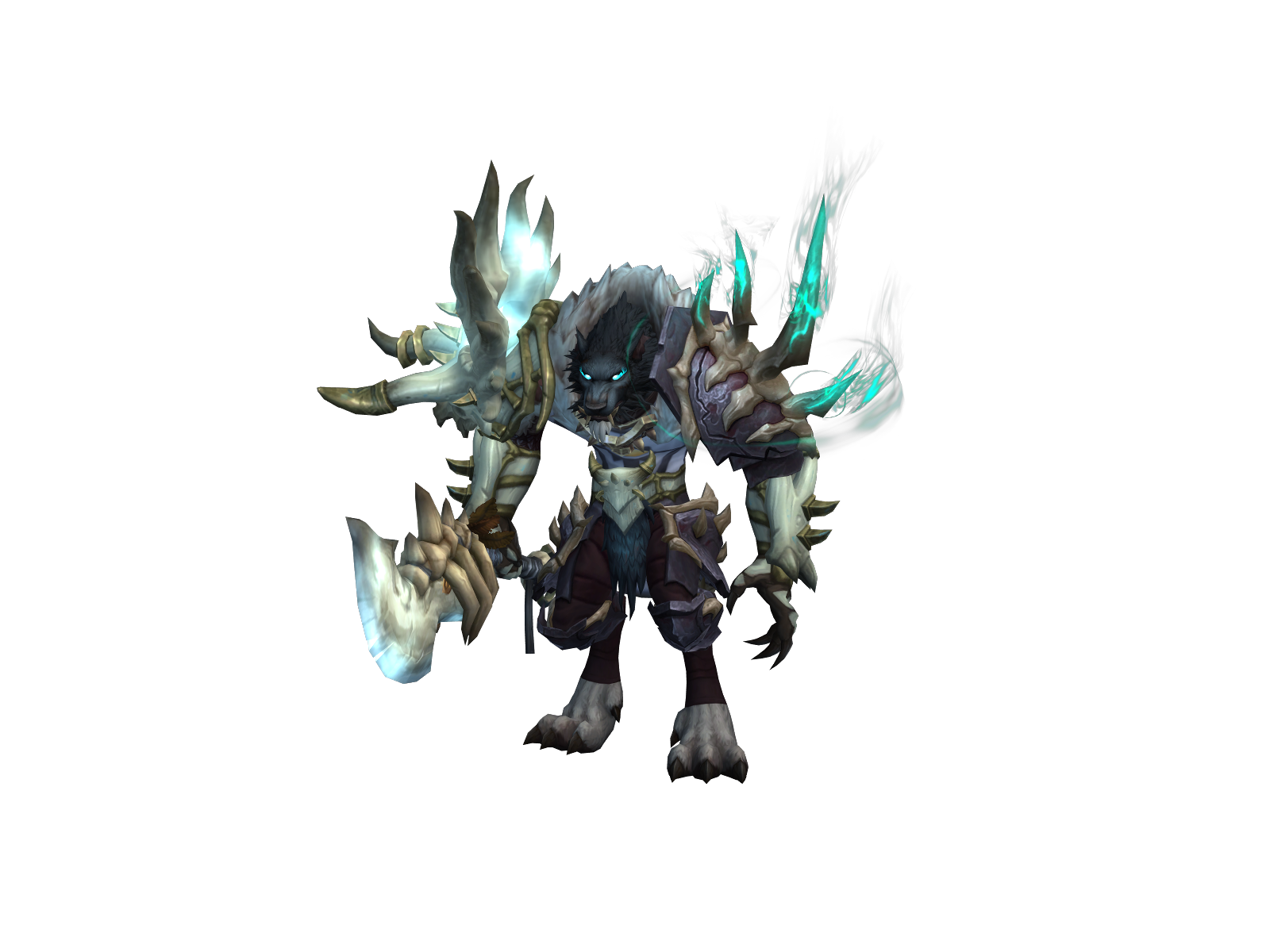Raukanoa 3D character render