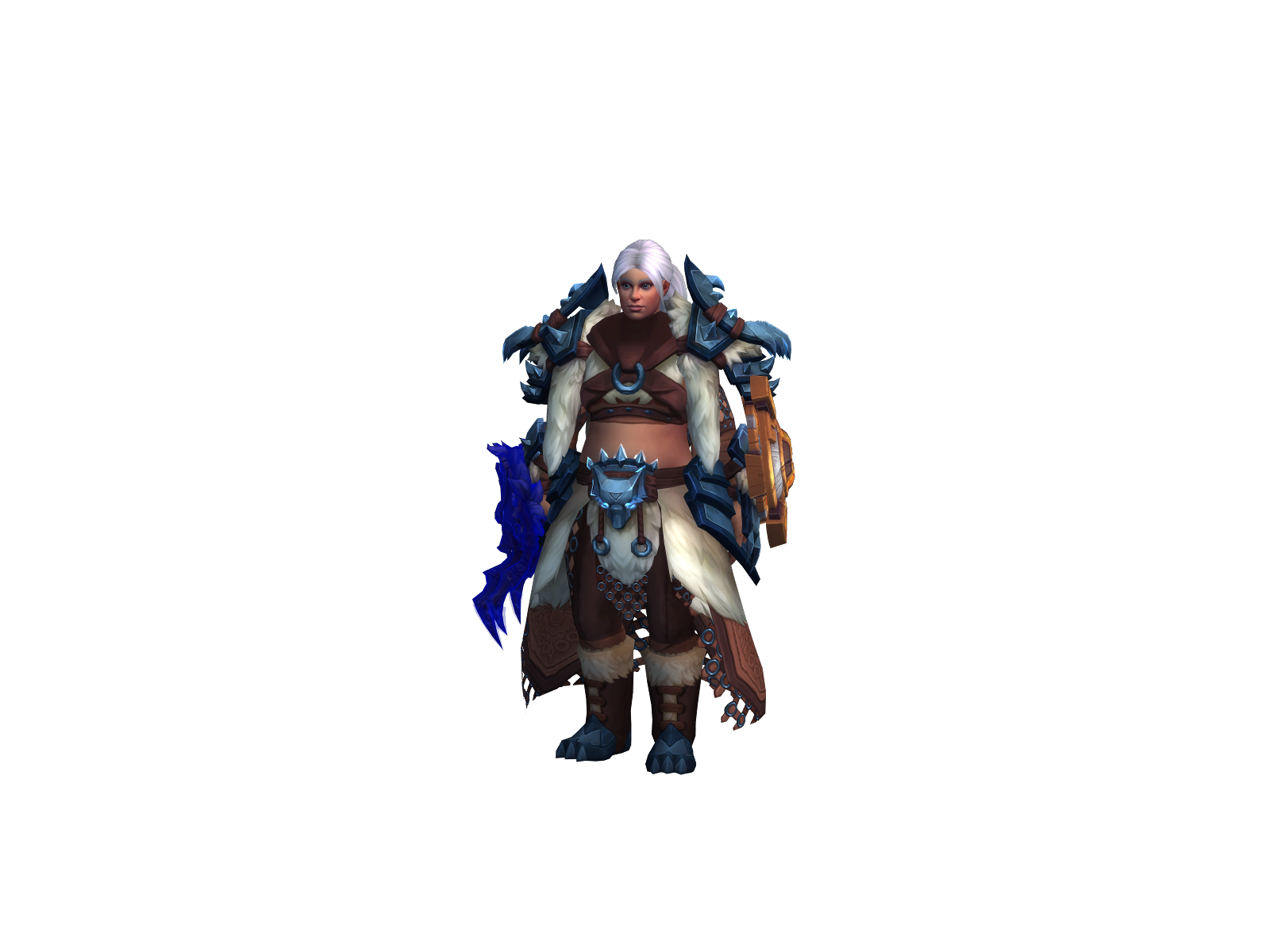 Ketzzal 3D character render