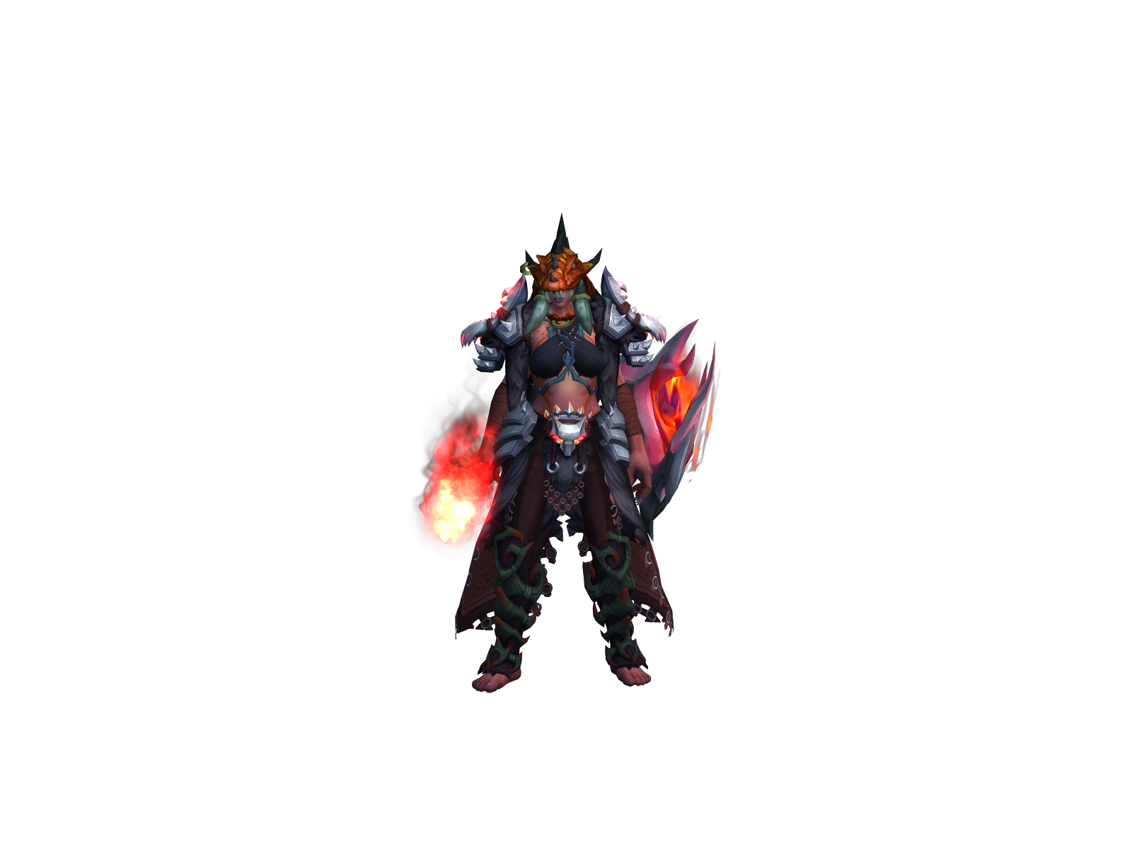 Søhra 3D character render