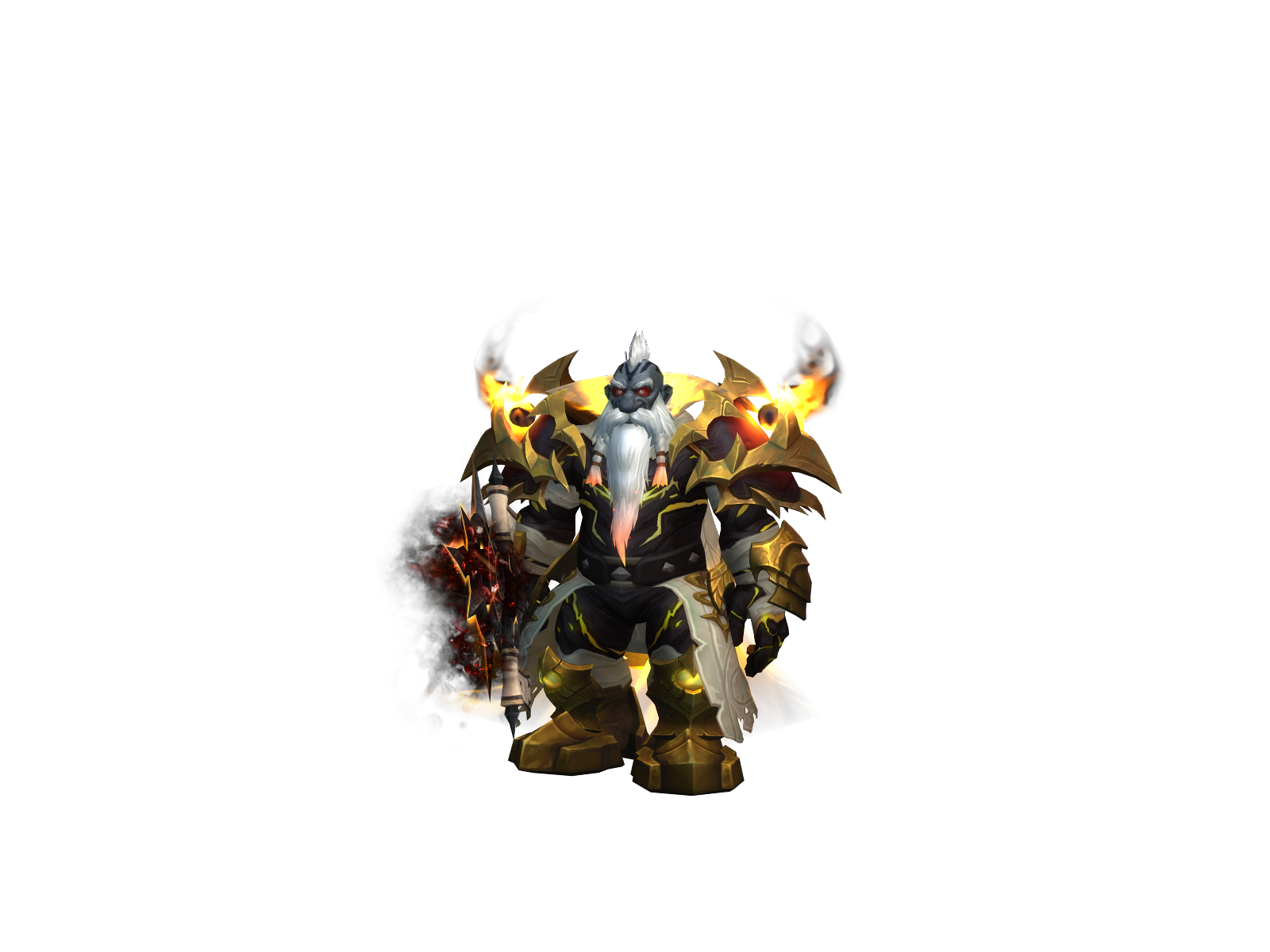 Kenishiro 3D character render