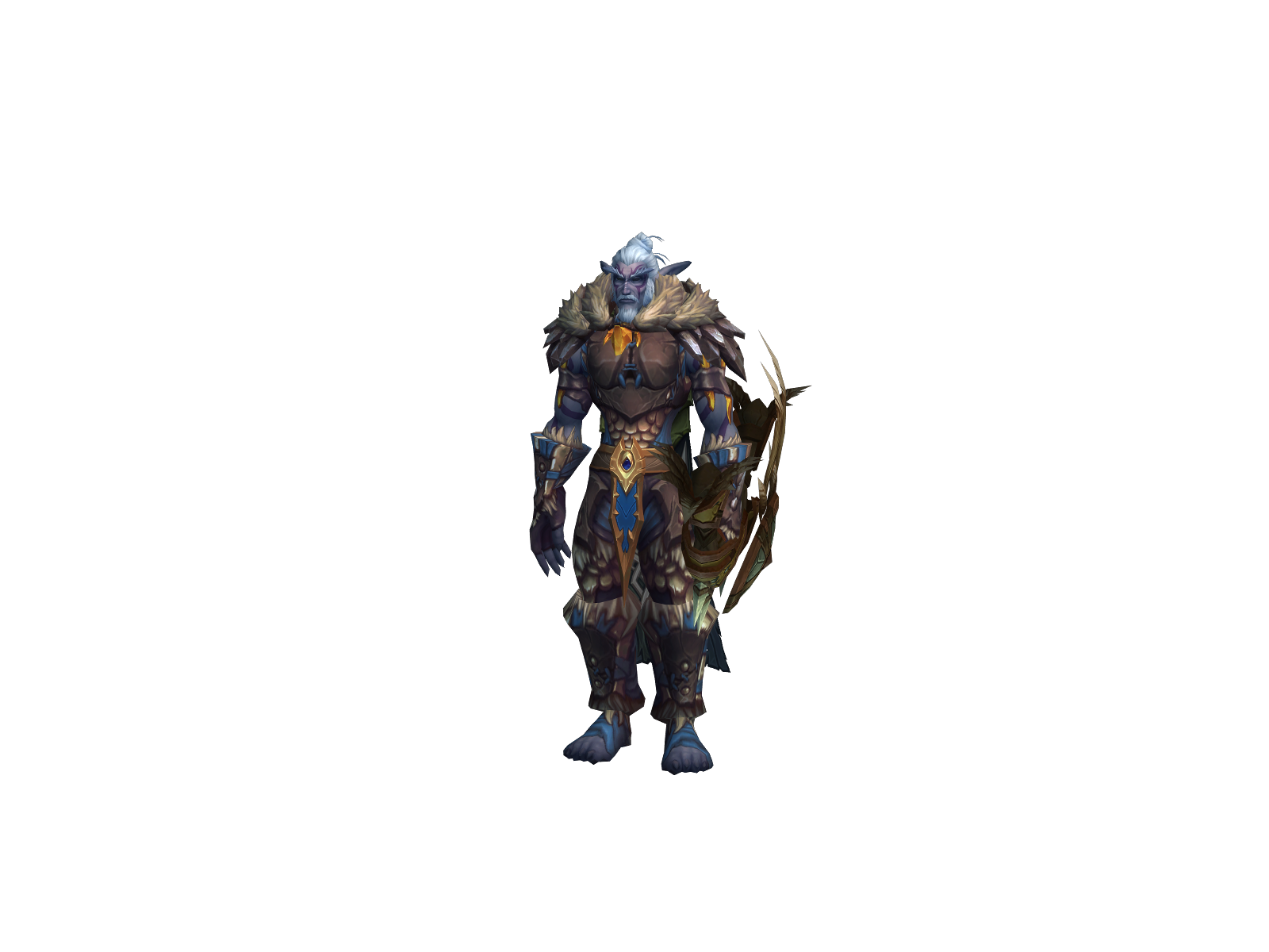 Alenril 3D character render