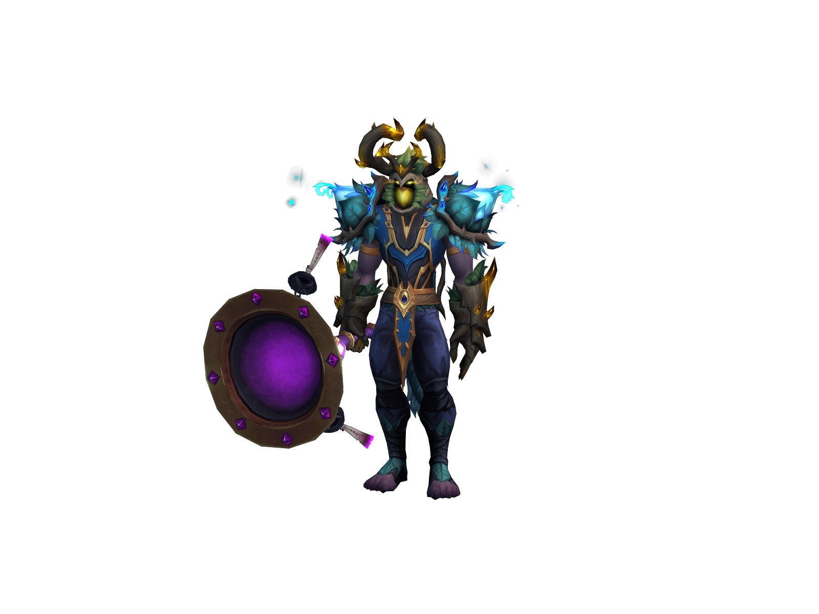 Cocagivré 3D character render