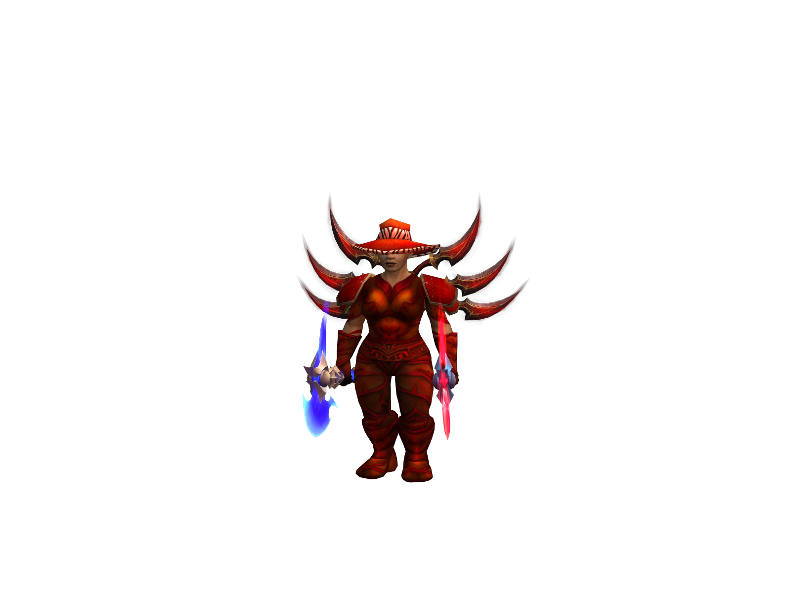 Malaisbae 3D character render