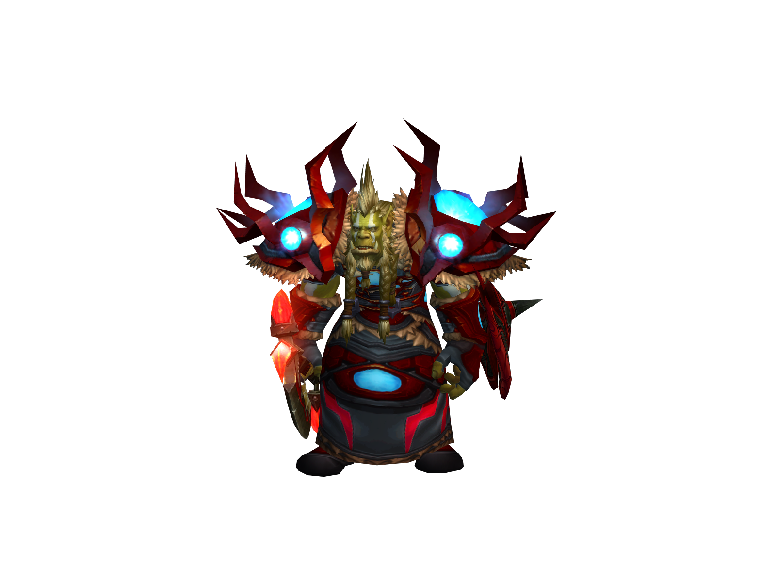 Blasc 3D character render