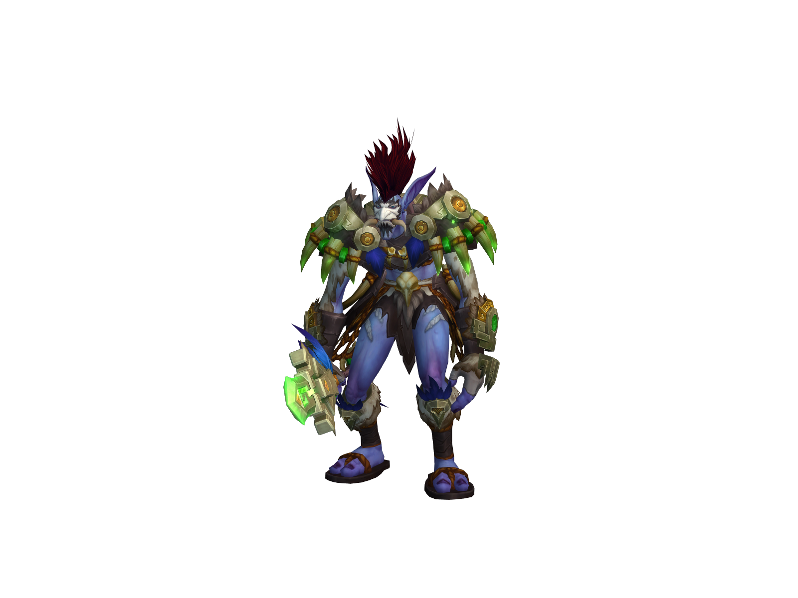 Fight 3D character render