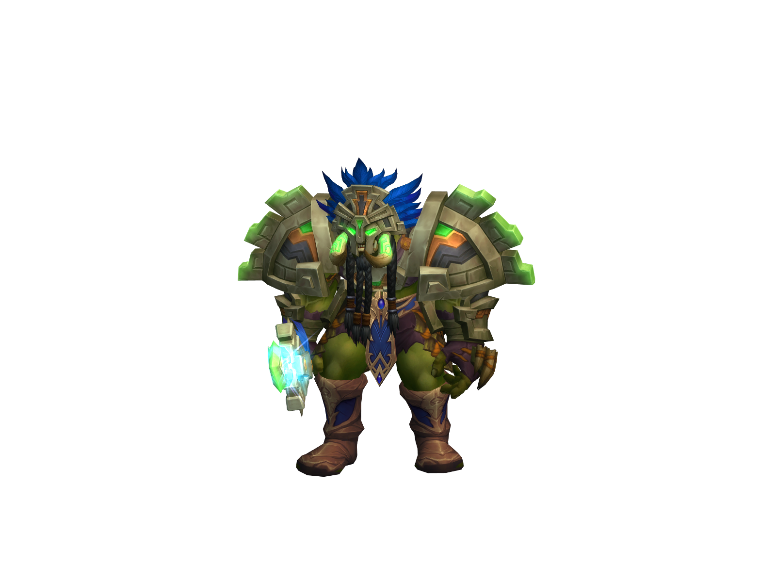Turboloutre 3D character render