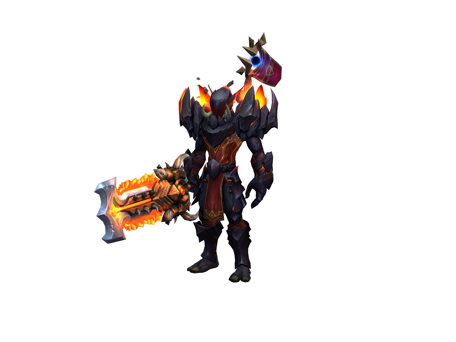 Morrgule 3D character render
