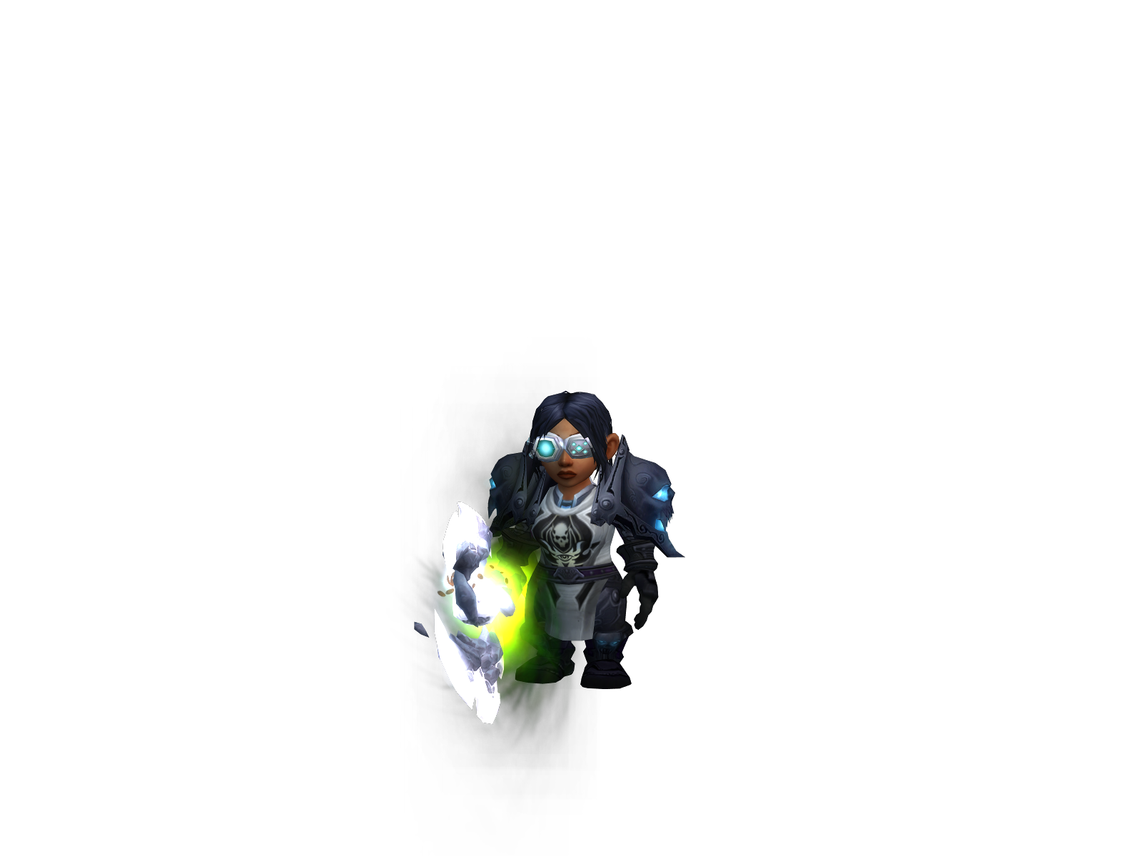 Raffiaki 3D character render