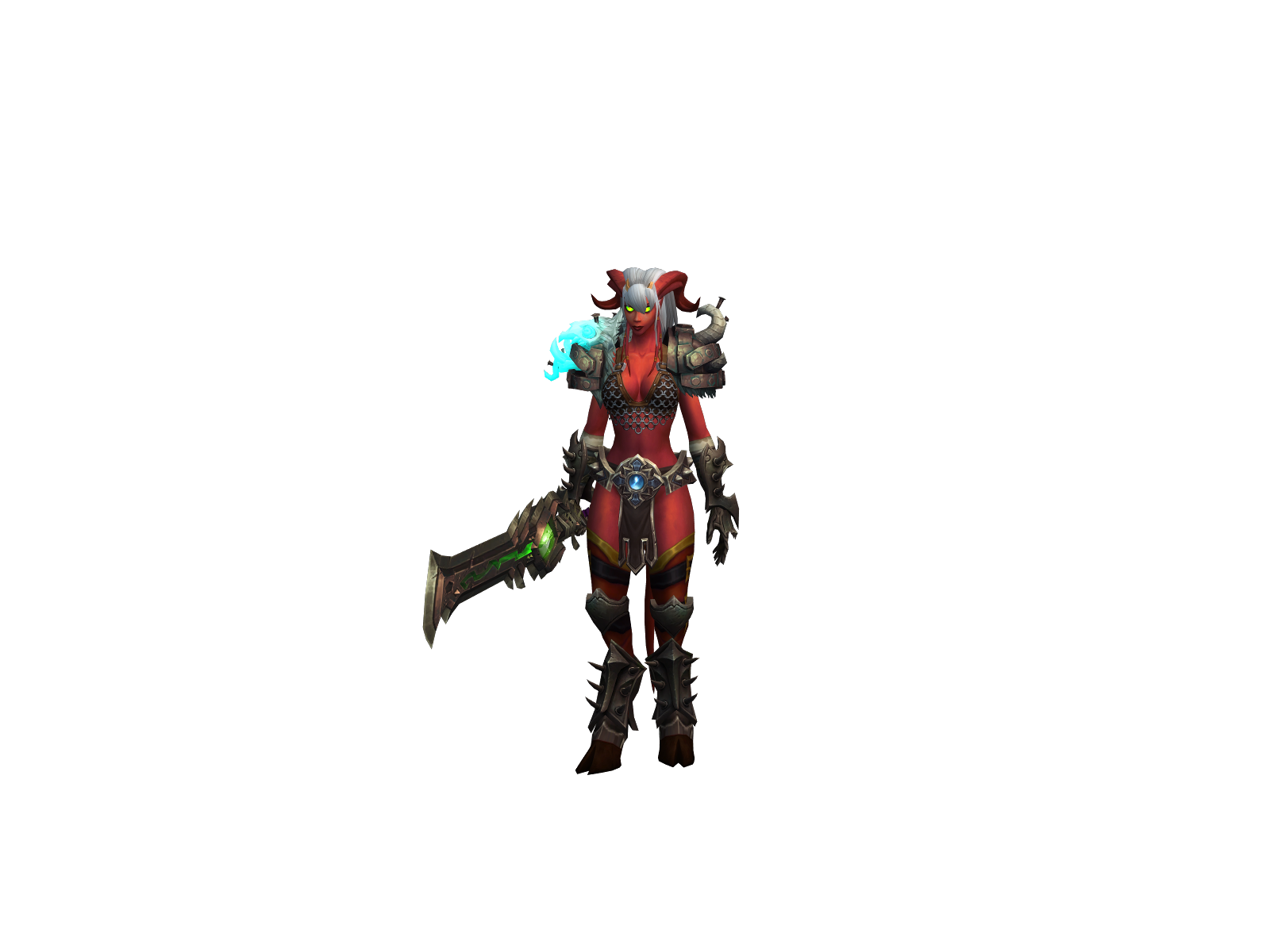 Velzhira 3D character render