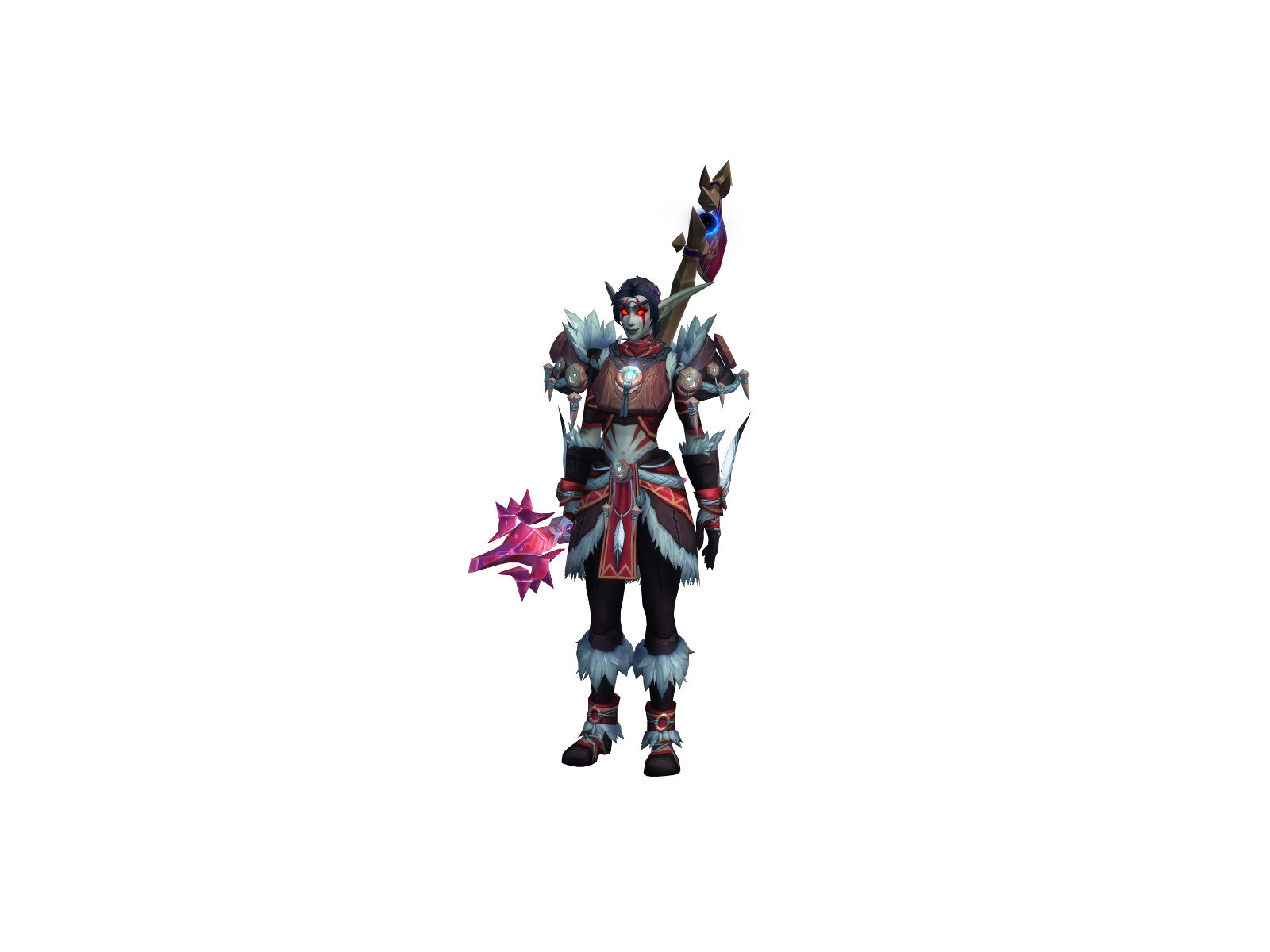 Reya 3D character render