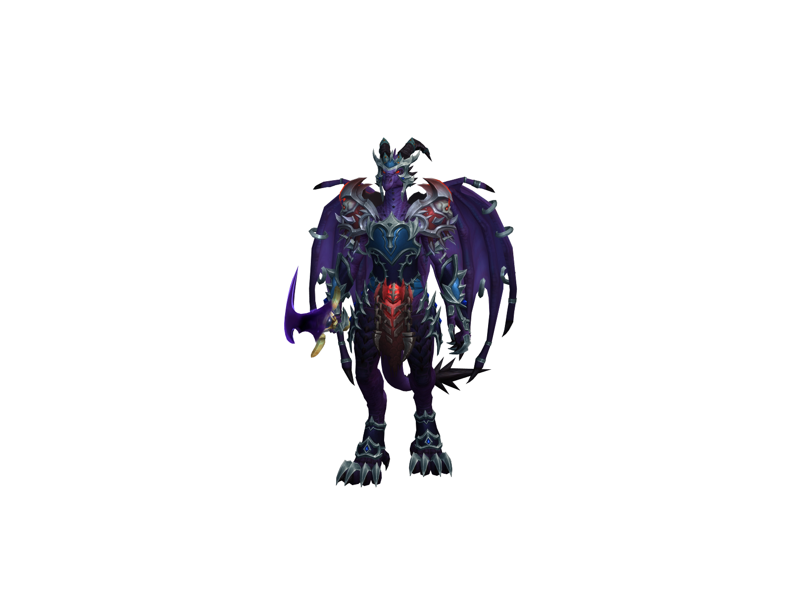 Bàyle 3D character render