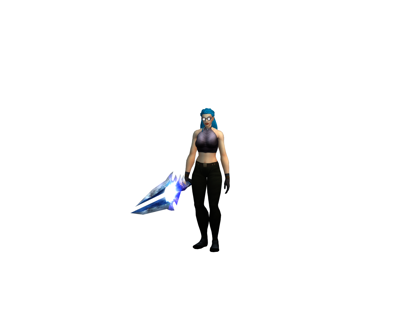 Chîën 3D character render