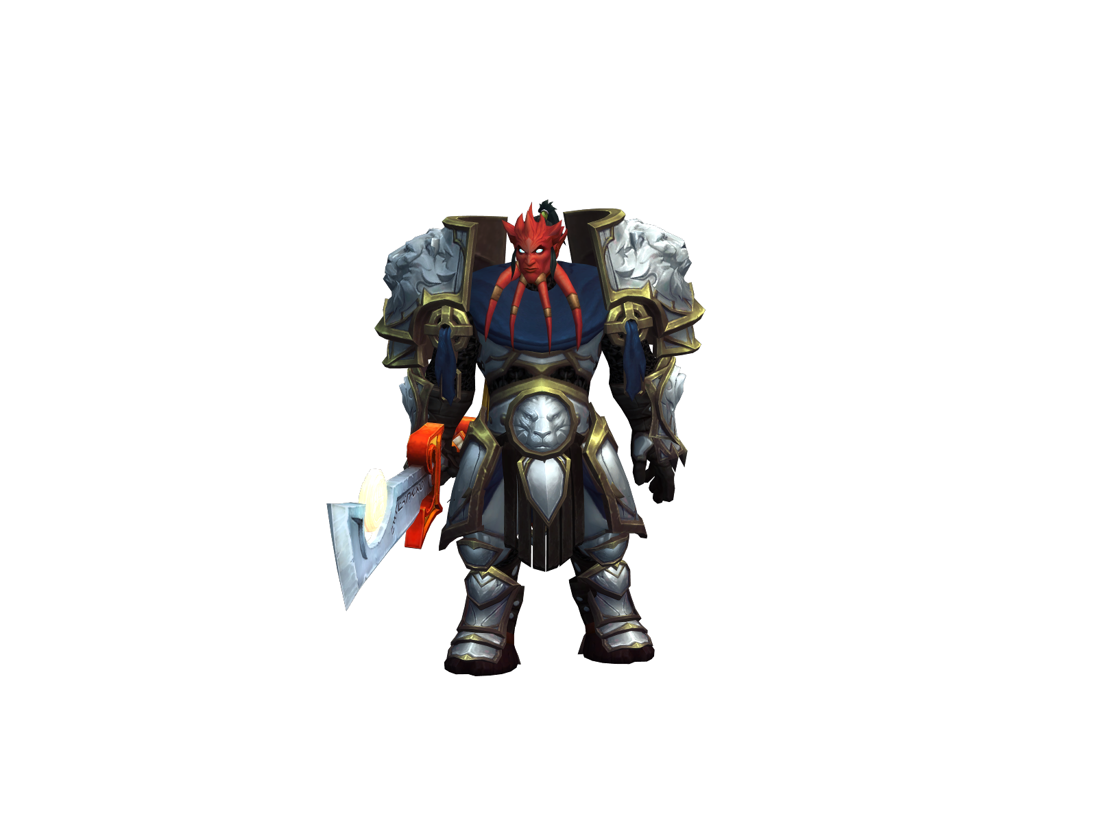 Hazial 3D character render