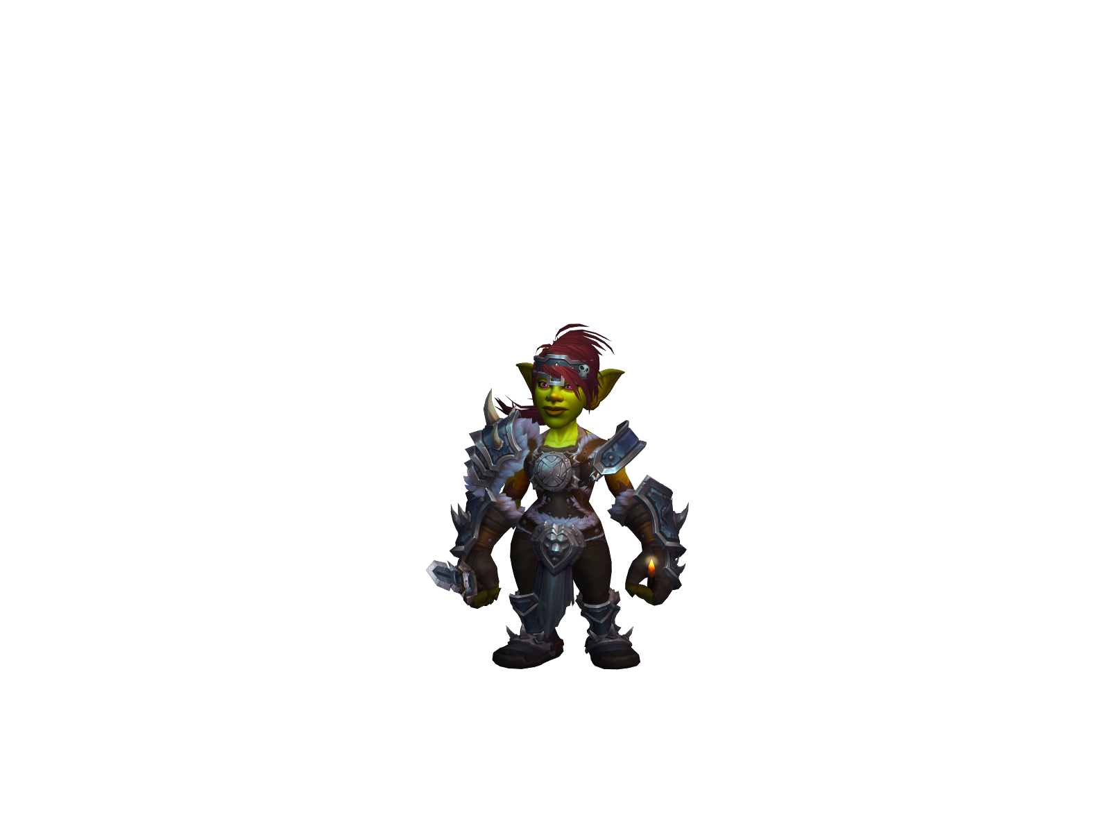Maélhia 3D character render