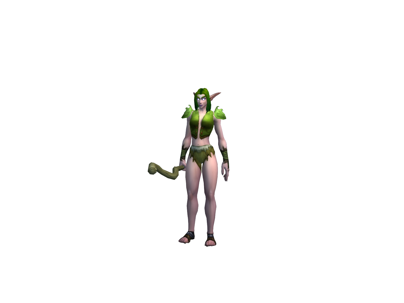 Sisterkolé 3D character render