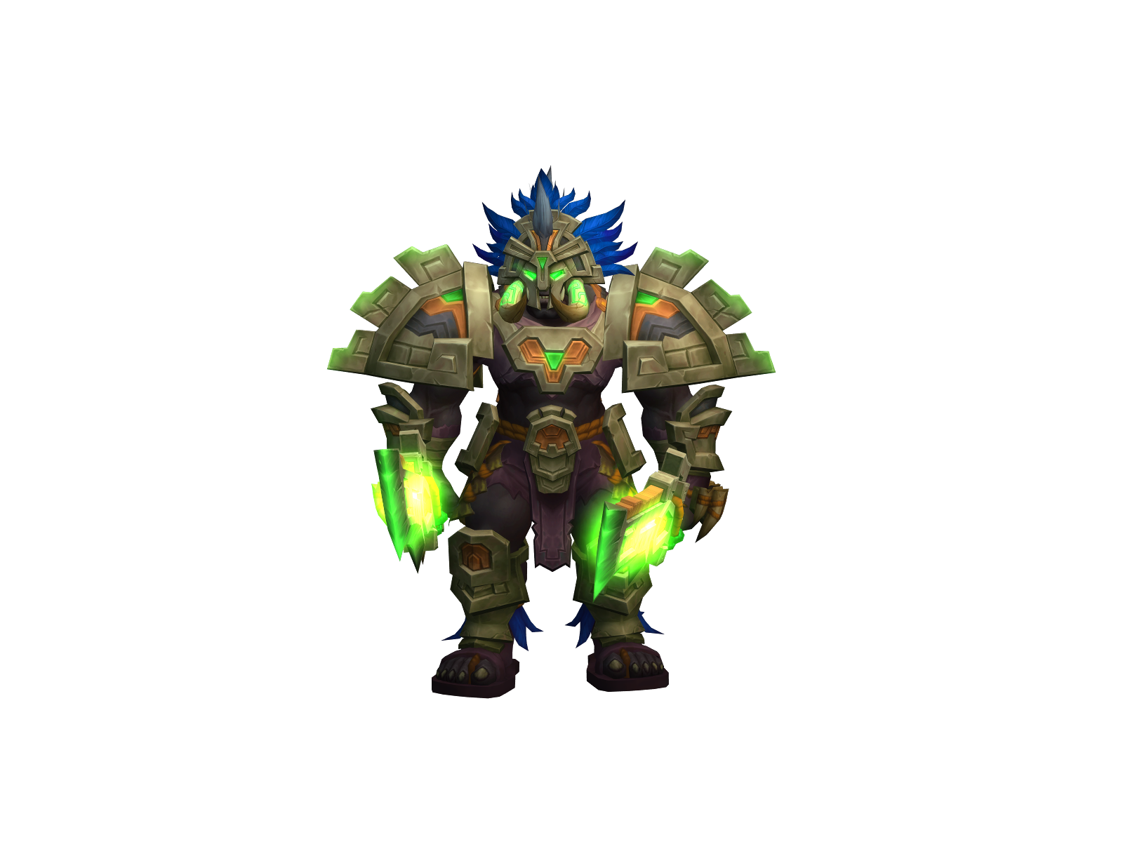 Irongar 3D character render