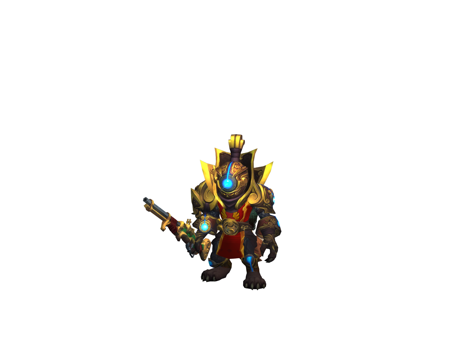 Zebmupy 3D character render