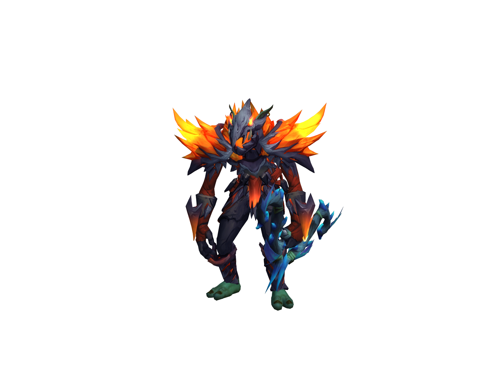 Ricorés 3D character render