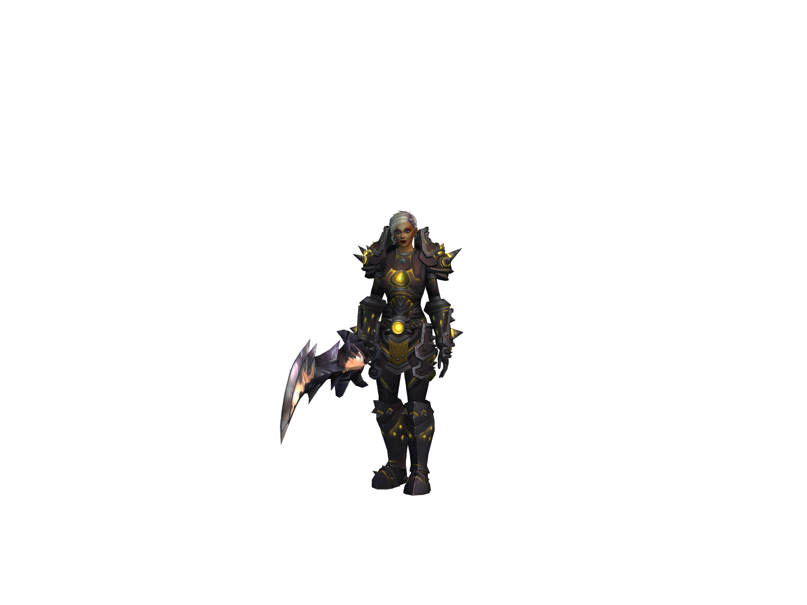 Kysse 3D character render
