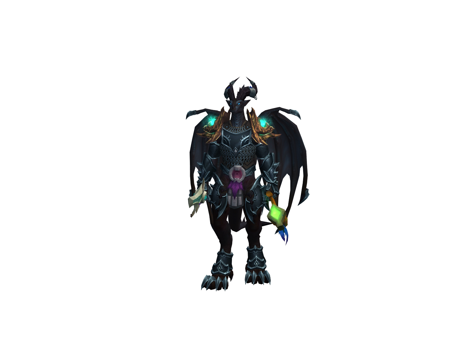 Nodrago 3D character render